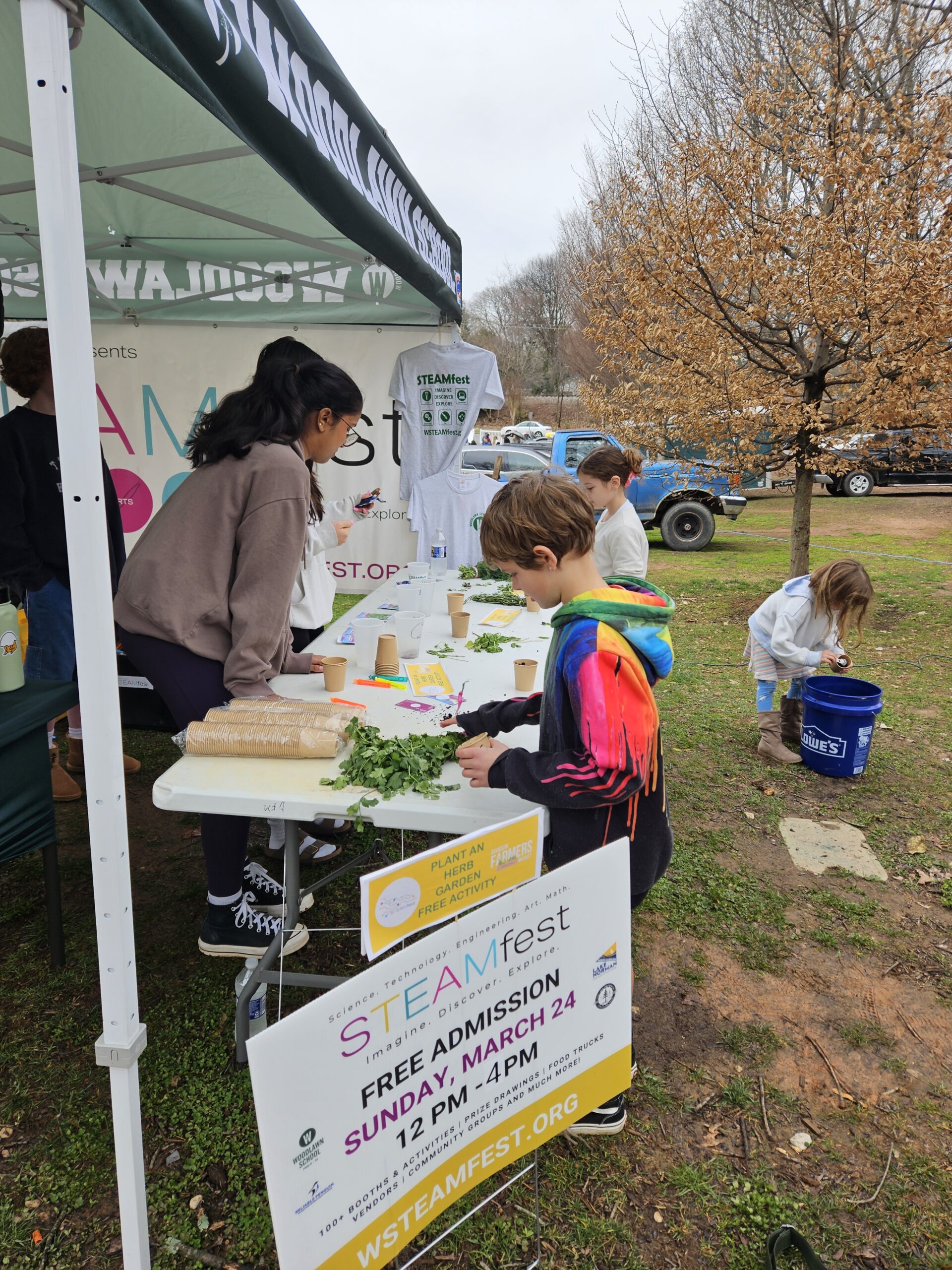Davidson Farmers Market March 2, 2024 STEAMfest
